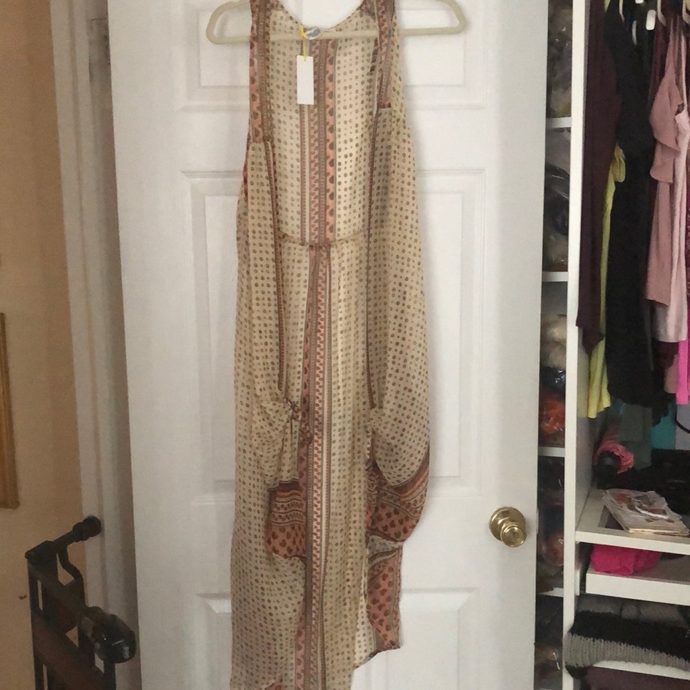 Multi color tunic new with tags boho style